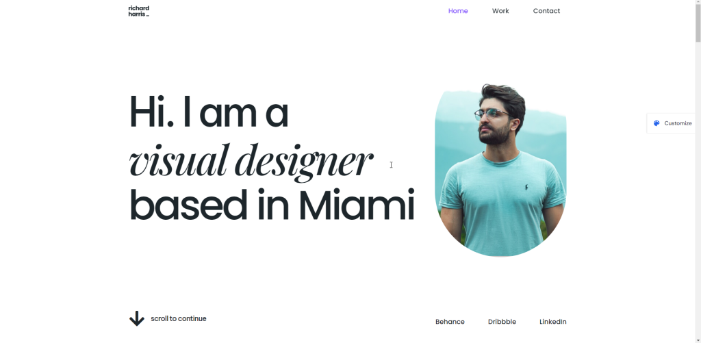 Personal Portfolio Website 1 Screenshot 9
